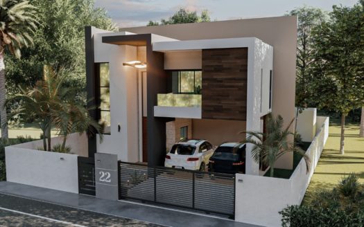 Nuevo proyecto de viviendas unifamiliar de dos niveles