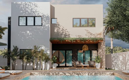 Nuevo proyecto de viviendas unifamiliar de dos niveles